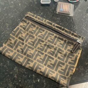 Fendi pouch 10 1/2 x 8 1/2 to fix!